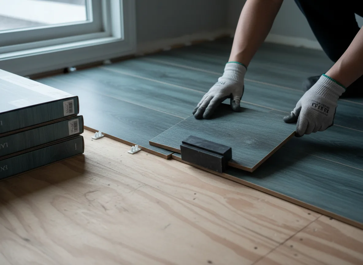 Luxury Vinyl Plank Installation company in Vershire, VT